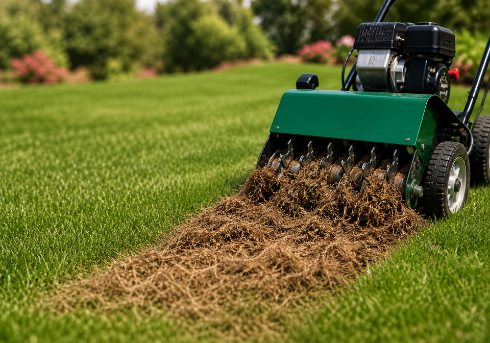 dethatching image